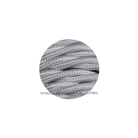 Cablu electric textil alb 3 x 2.5 mm2 aparataj electric IDEAL LLINAS BCN